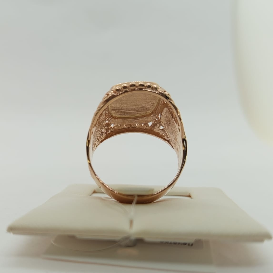 КОЛЬЦО ПЕЧАТКА без камня (Au 585)