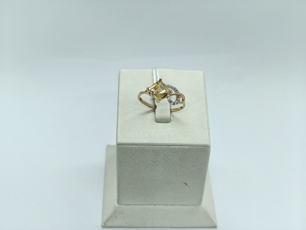 КОЛКМИ585 КОЛЬЦО С КАМНЯМИ (Au 585)