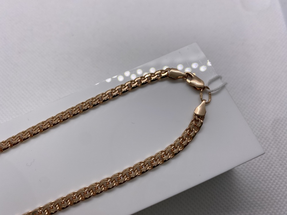 ЦЕПЬ ПОЛНОВЕСНАЯ Бисмарк (Au 585)