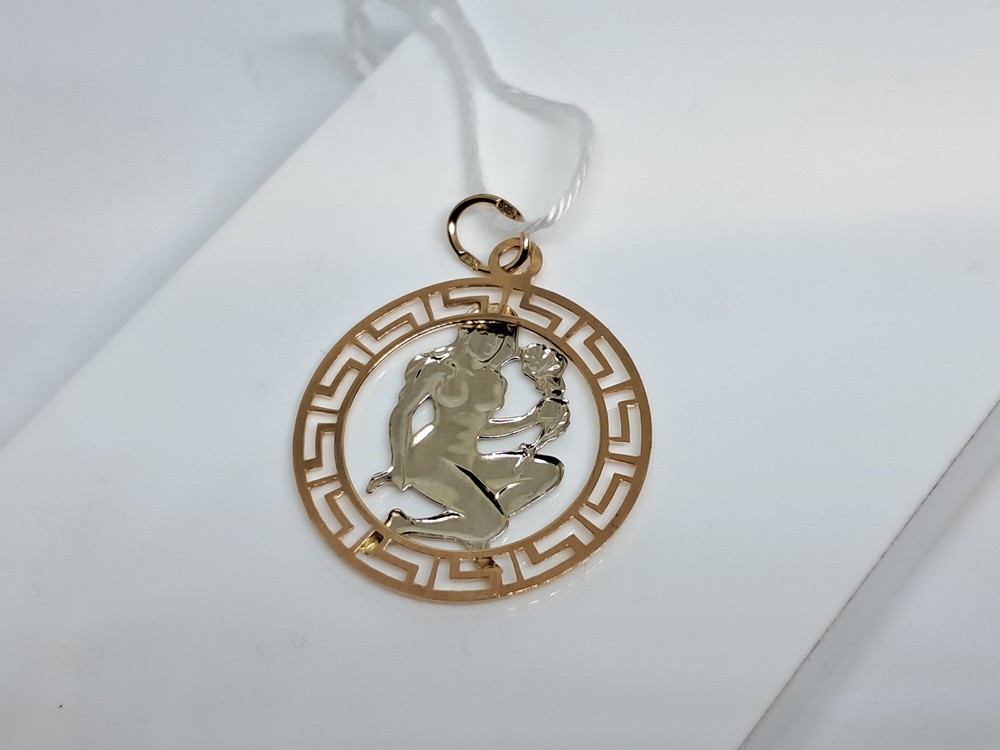 ПОДВЕСКА ЗНАК ЗОДИАКА ДЕВА Au 585