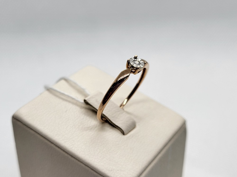 КОЛЬЦО БРИЛЛИАНТ Au 585