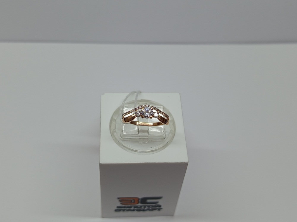КОЛКМИ585 КОЛЬЦО С КАМНЯМИ (Au 585)