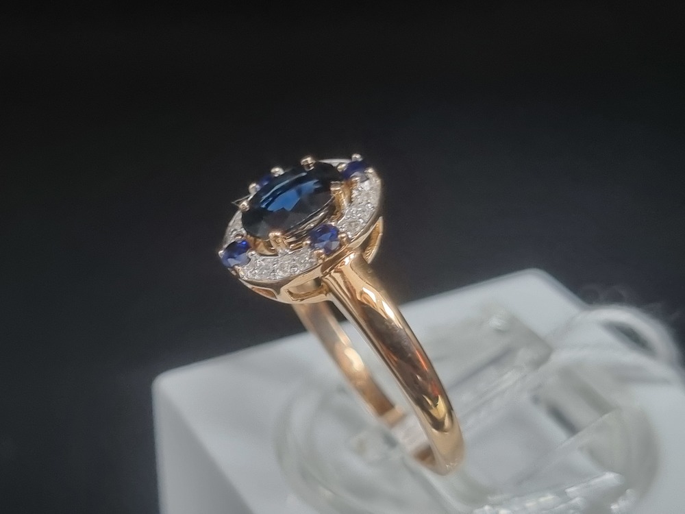 КОЛЬЦО БРИЛЛИАНТ Au 585