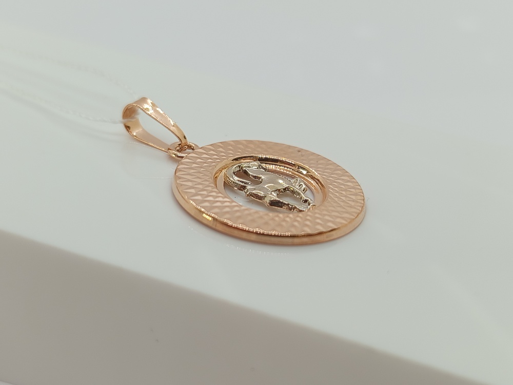 ПОДВЕСКА ЗНАК ЗОДИАКА КОЗЕРОГ (Au 585)