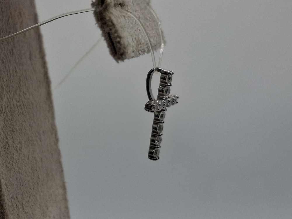 ПОДВЕСКА КРЕСТ Бриллиант (Au 585)