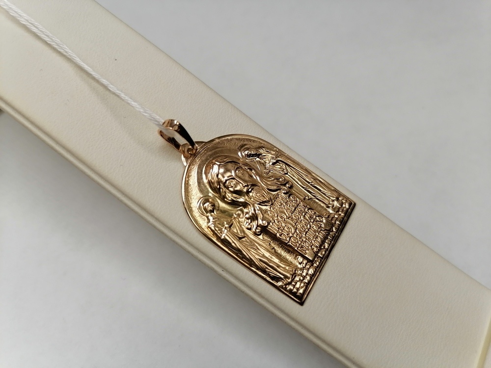 ПОДВЕСКА ИКОНА БЕЗ КАМНЯ (Au 585)