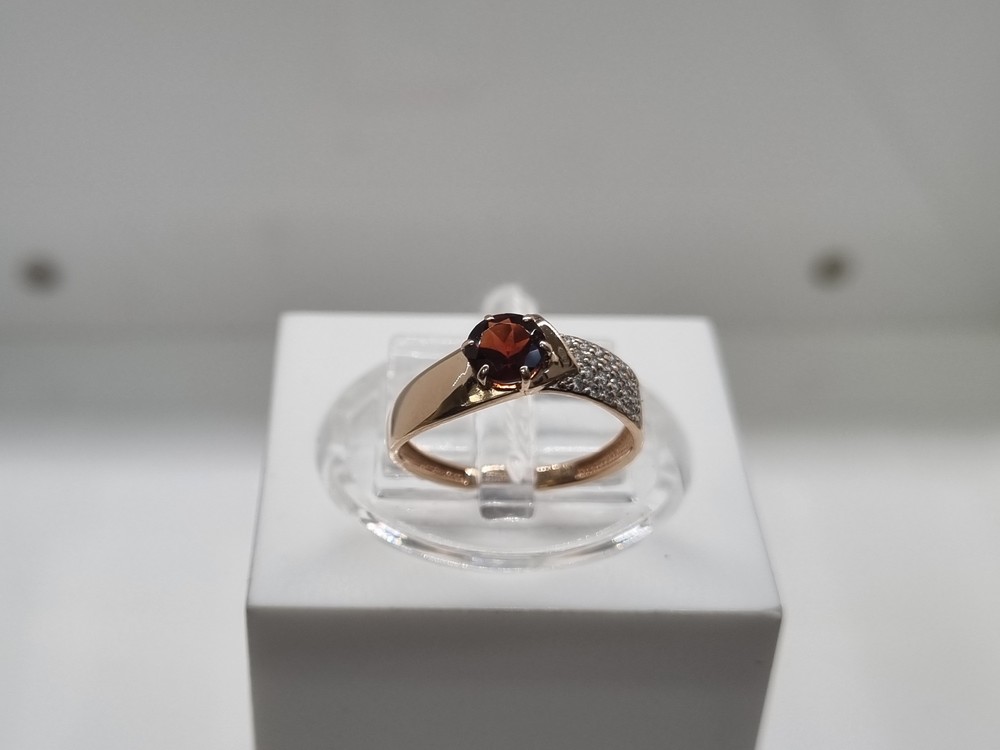 КОЛКМИ585 КОЛЬЦО С КАМНЯМИ (Au 585)