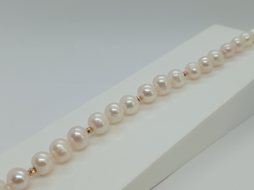 БРАСЛЕТ ЖЕМЧУГ (Au 585)