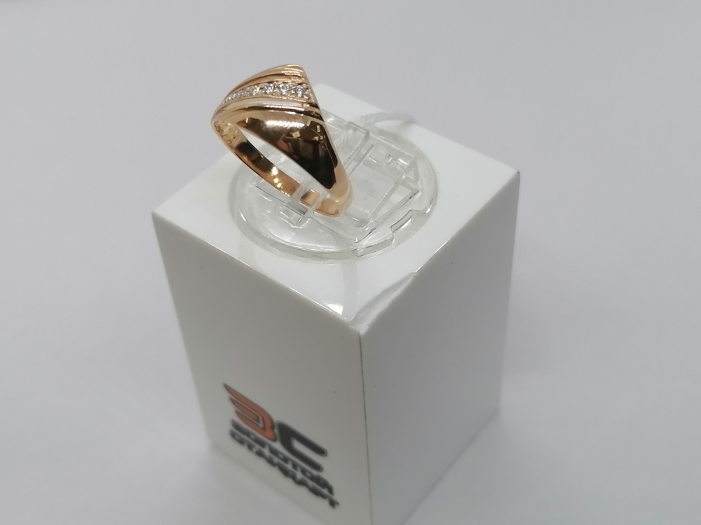 КОЛКМИ585 КОЛЬЦО С КАМНЯМИ (Au 585)