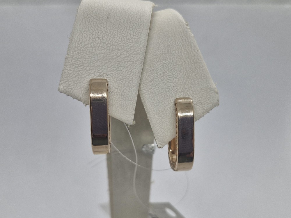 СЕРЬГИ БЕЗ КАМНЯ (Au 375) СЕРЬГИ БЕЗ КАМНЯ (Au 375)