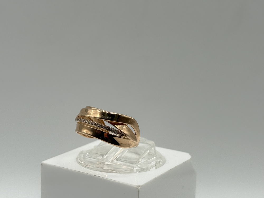 КОЛКМИ585 КОЛЬЦО С КАМНЯМИ (Au 585)