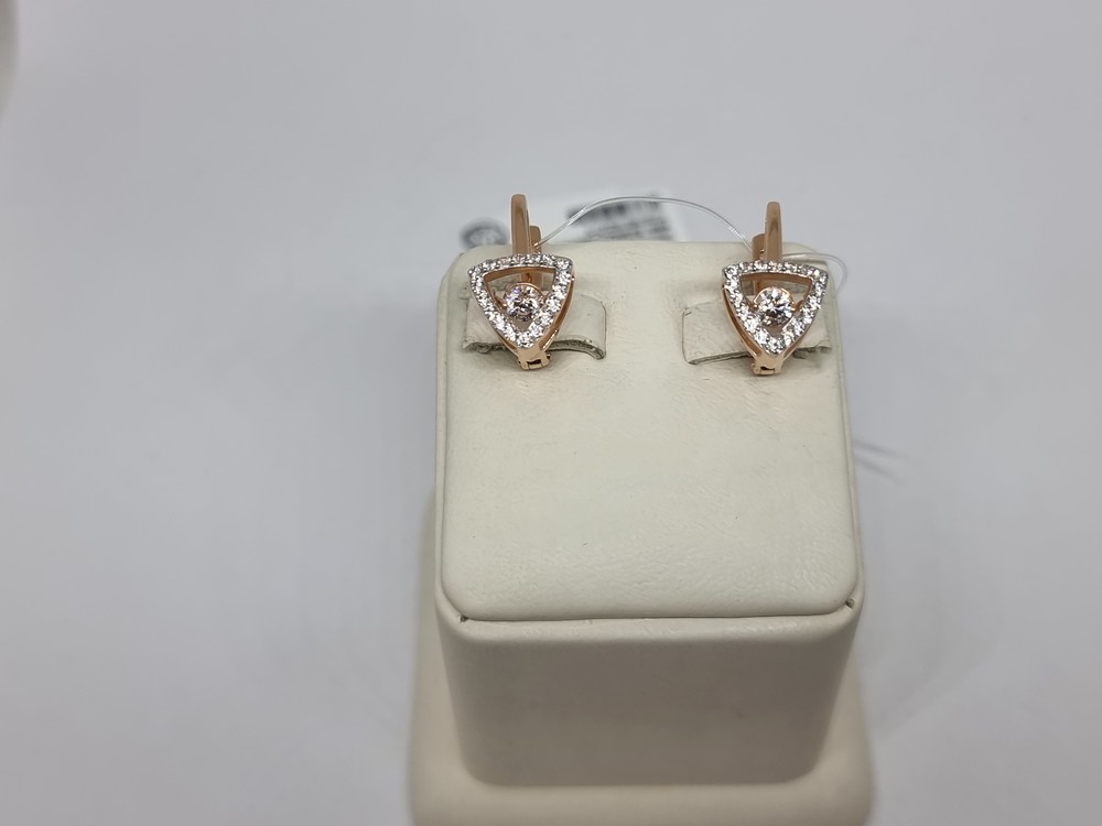 СЕРЬГИ С КАМНЯМИ (Au 585)