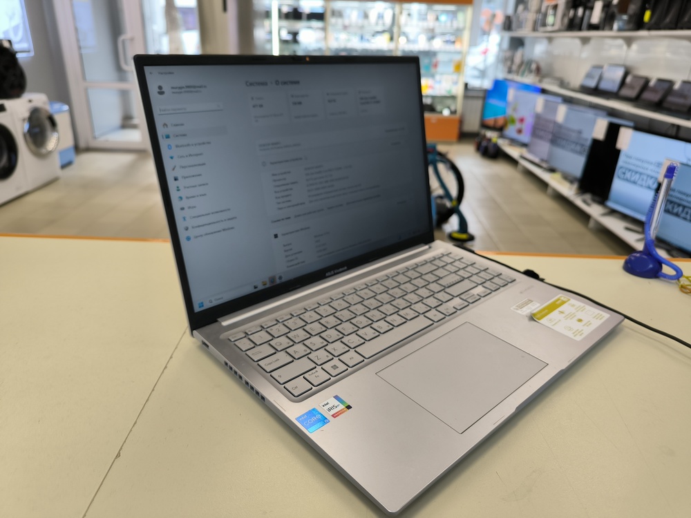 Ноутбук ASUS ASUS Vivobook 16 X1605ZA; Core i5-12500H, Iris(R) Xe Graphics, 16 Гб, 500 Гб, Нет