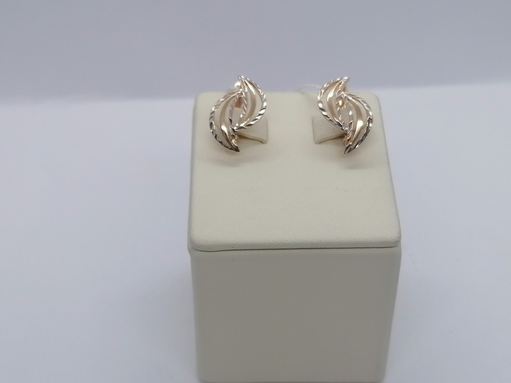 СЕРЬГИ БЕЗ КАМНЯ (Au 585)