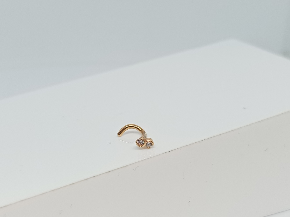 ПИРСИНГ С КАМНЯМИ (Au 585)