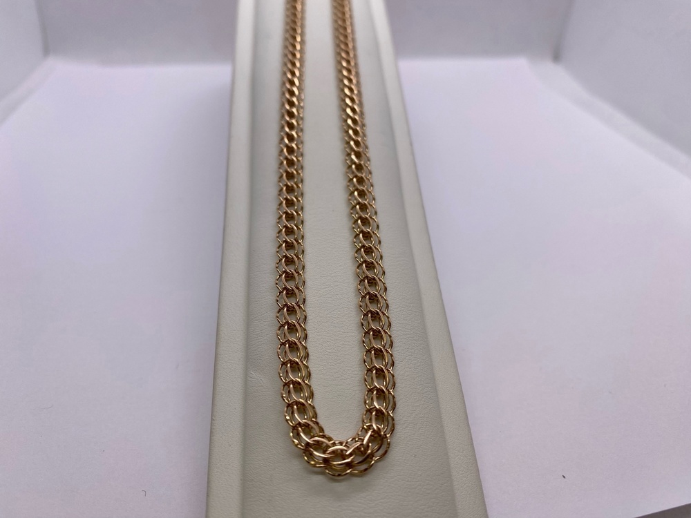 ЦЛИТ585 ЦЕПЬ ПОЛНОВЕСНАЯ Итальянка (Au 585)