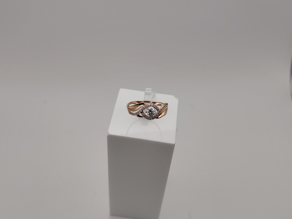 КОЛКМИ585 КОЛЬЦО С КАМНЯМИ (Au 585)