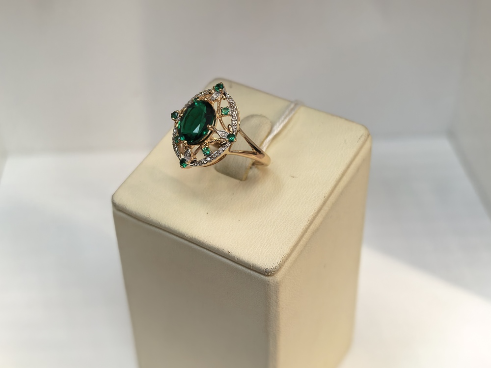 КОЛЬЦО БРИЛЛИАНТ Au 585