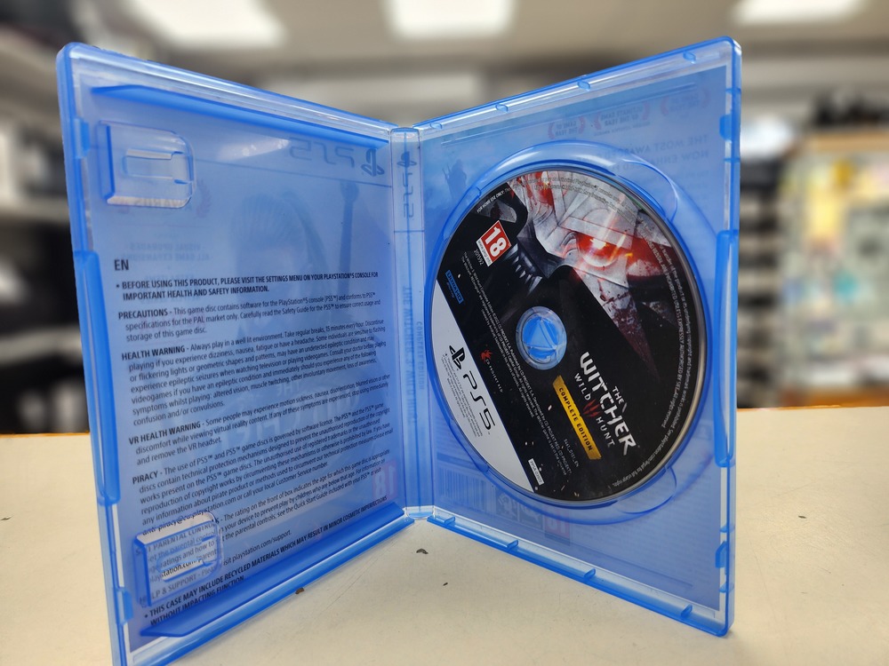 Игра Playstation 5 Witcher Wild Hunt