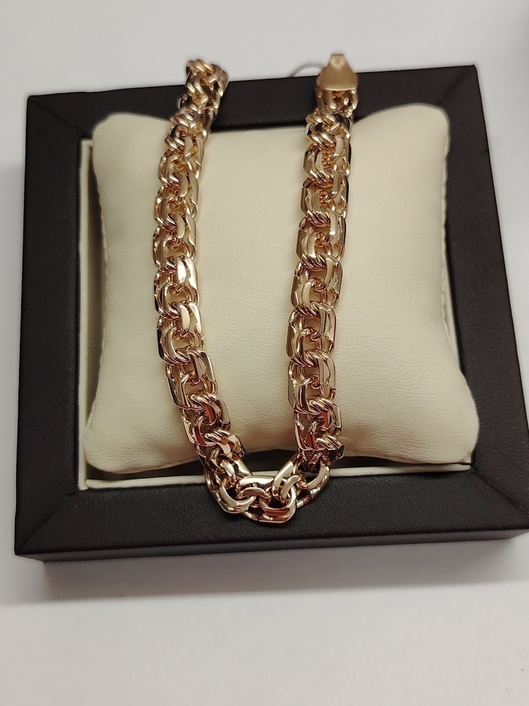 БЛБ585 БРАСЛЕТ ПОЛНОВЕСНЫЙ Бисмарк (Au 585)