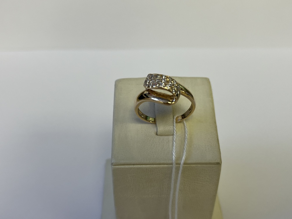 КОЛКМИ585 КОЛЬЦО С КАМНЯМИ (Au 585)