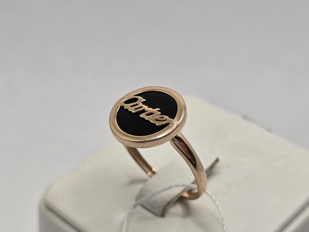 КОЛЬЦО ОНИКС (Au 585)