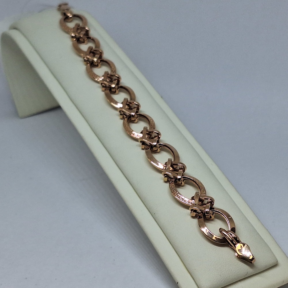 БРАСЛЕТ ПУСТОТЕЛЫЙ Фантазия (Au 585)