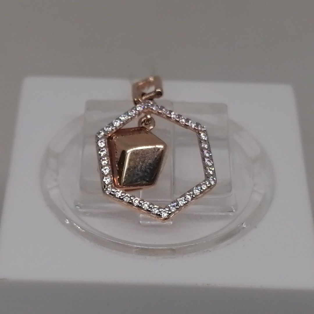 ПОДВЕСКА С КАМНЯМИ (Au 585)