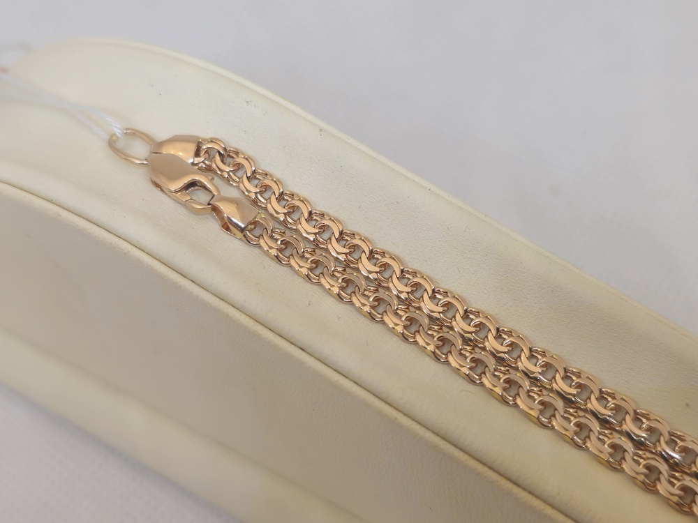 ЦЛБС585 ЦЕПЬ ПОЛНОВЕСНАЯ Бисмарк (Au 585)