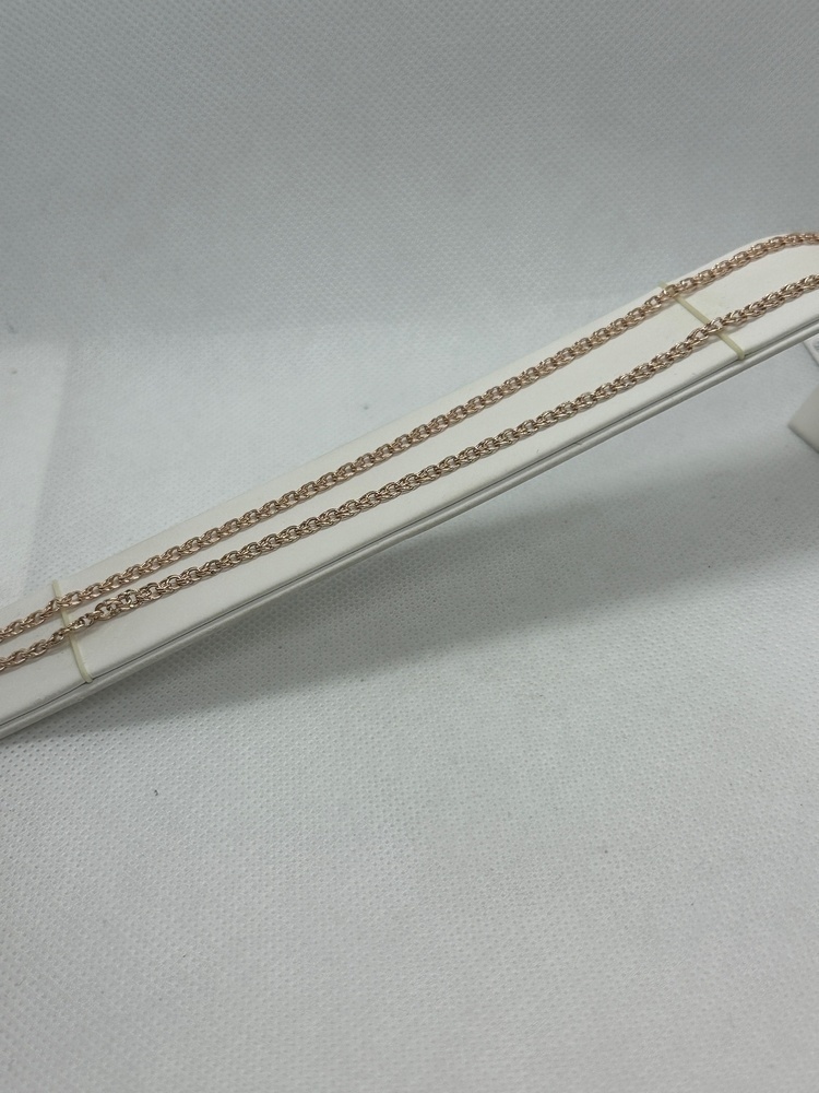 570005022 ЦЕПЬ ПУСТОТЕЛАЯ Бисмарк (Au 585)