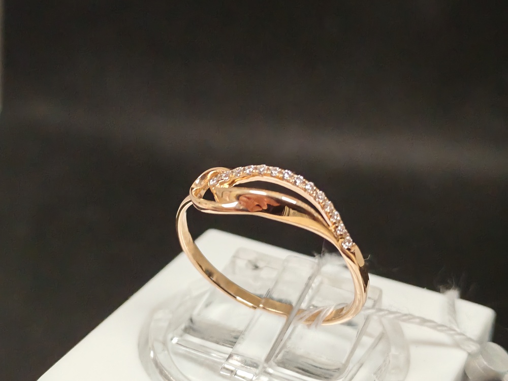 КОЛКМИ585 КОЛЬЦО С КАМНЯМИ (Au 585)