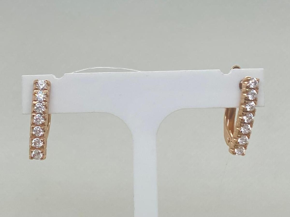 СЕРЬГИ С КАМНЯМИ (Au 585)