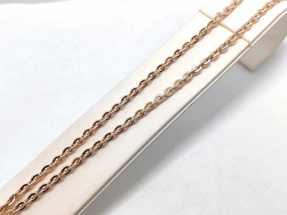 8100201П-55 ЦЕПЬ ПУСТОТЕЛАЯ Якорное (Au 585)