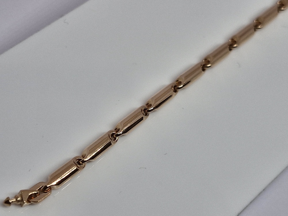 БРАСЛЕТ ПУСТОТЕЛЫЙ Фантазия (Au 585)