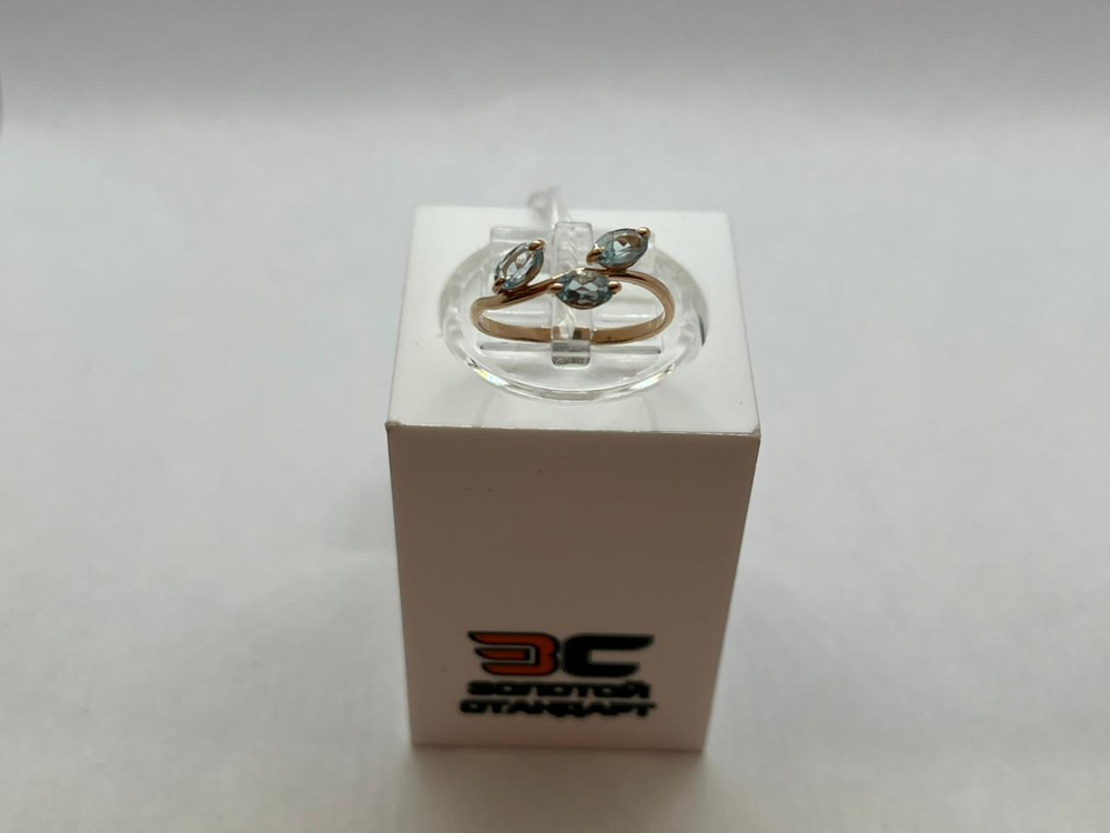 КОЛКМИ585 КОЛЬЦО С КАМНЯМИ (Au 585)