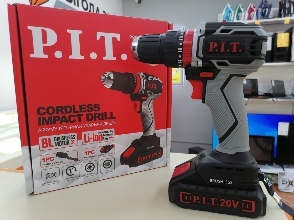 Шуруповерт P.I.T. PSR18-D4