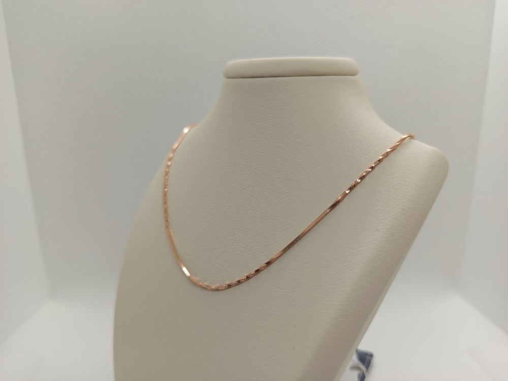 ЦЕПЬ ПОЛНОВЕСНАЯ Жгут(снейк) (Au 585)