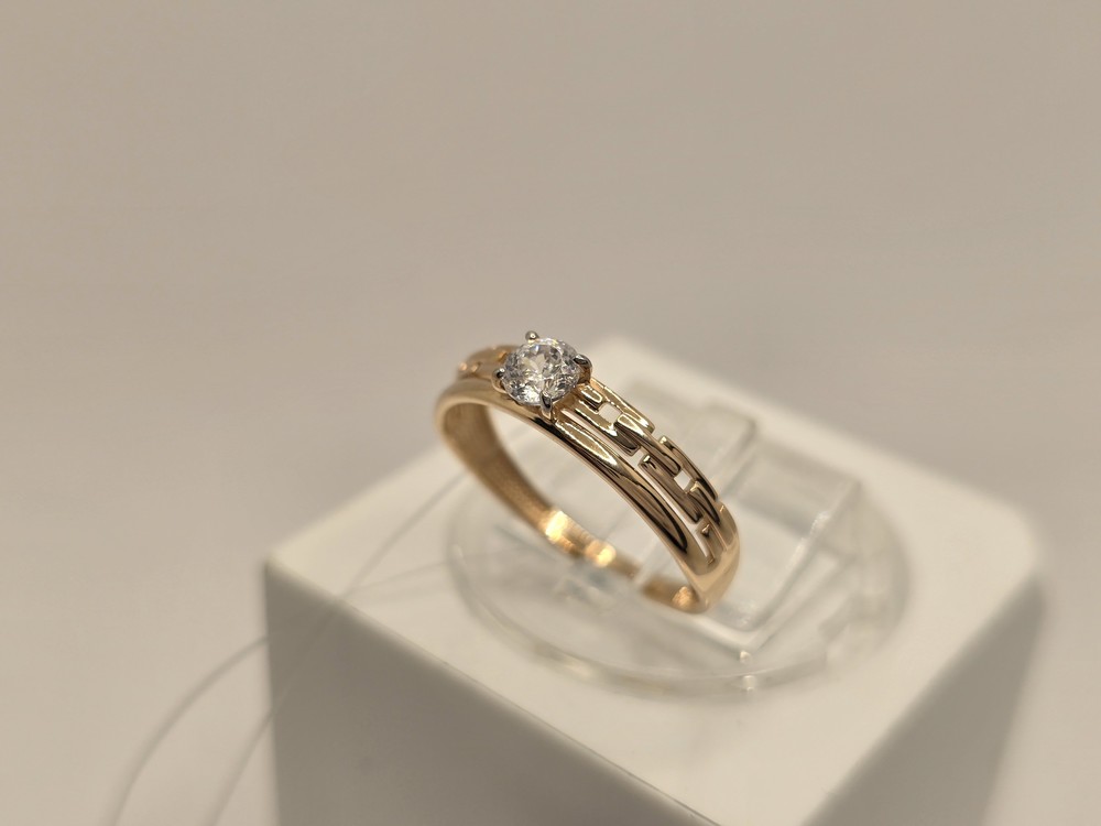 КОЛЬЦО С КАМНЕМ (Au 585)