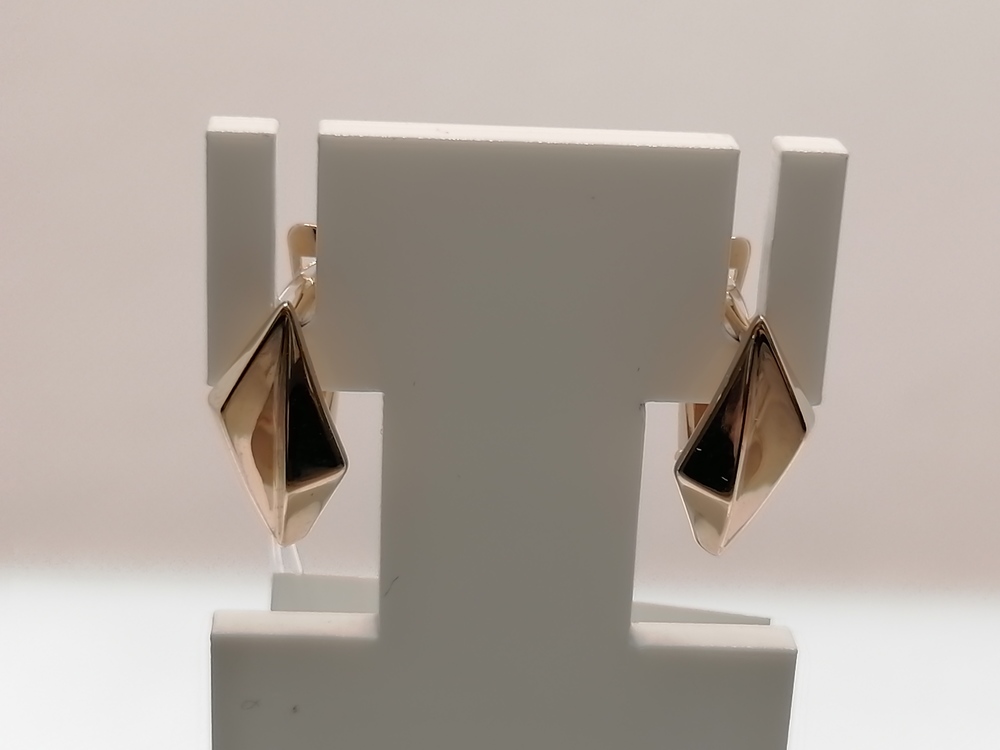 СЕРЬГИ БЕЗ КАМНЯ (Au 585)