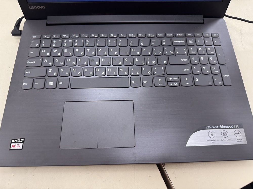 Ноутбук Lenovo ideapad 320-15AST; A6-9220, Radeon 530, 4 Гб, 500 Гб