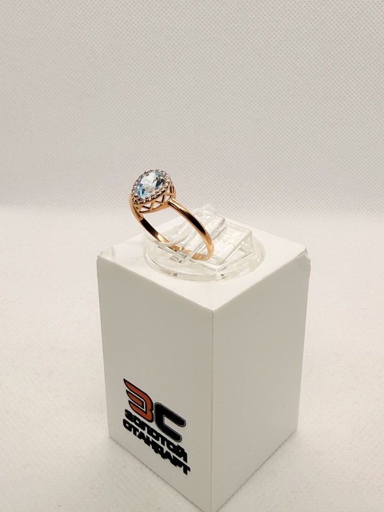 КОЛКМИ585 КОЛЬЦО С КАМНЯМИ (Au 585)