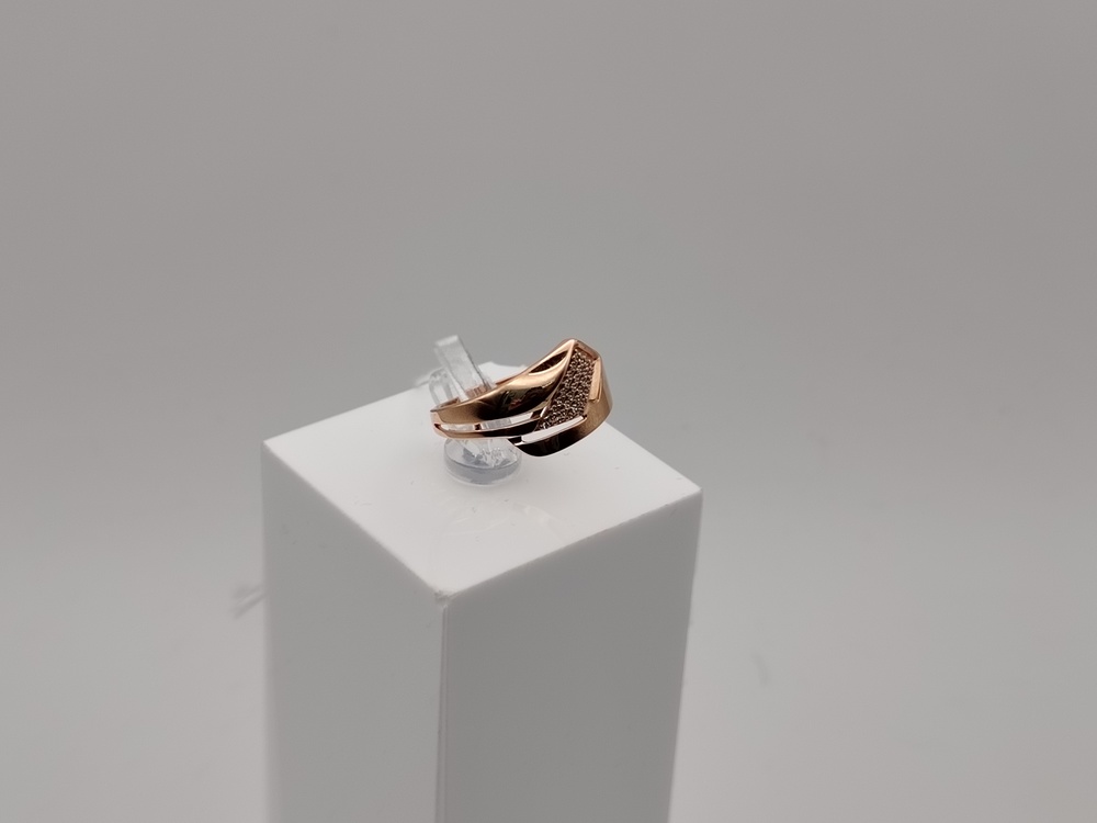 КОЛКМИ585 КОЛЬЦО С КАМНЯМИ (Au 585)