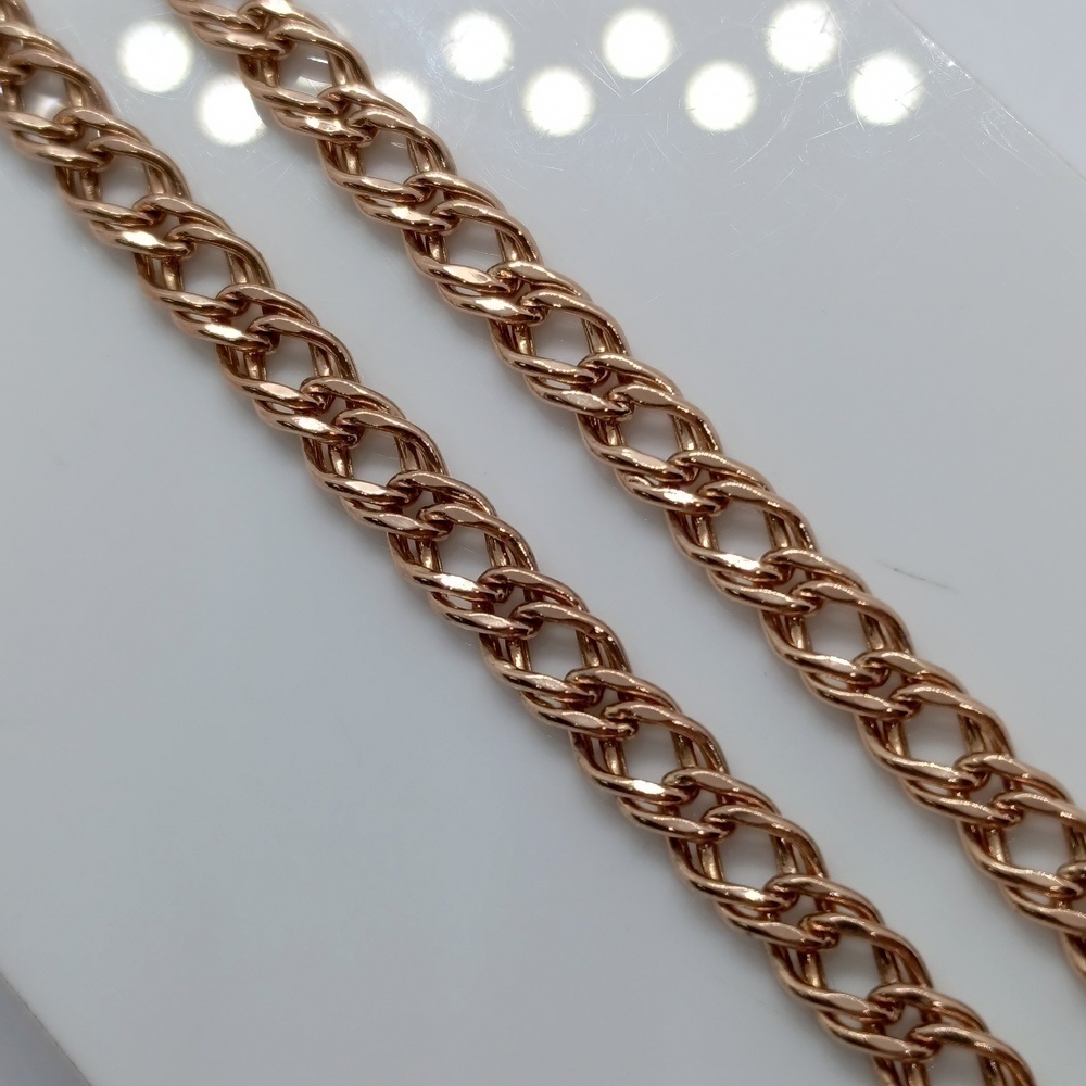 ЦПР2585 ЦЕПЬ ПУСТОТЕЛАЯ Ромб двойной (Au 585)