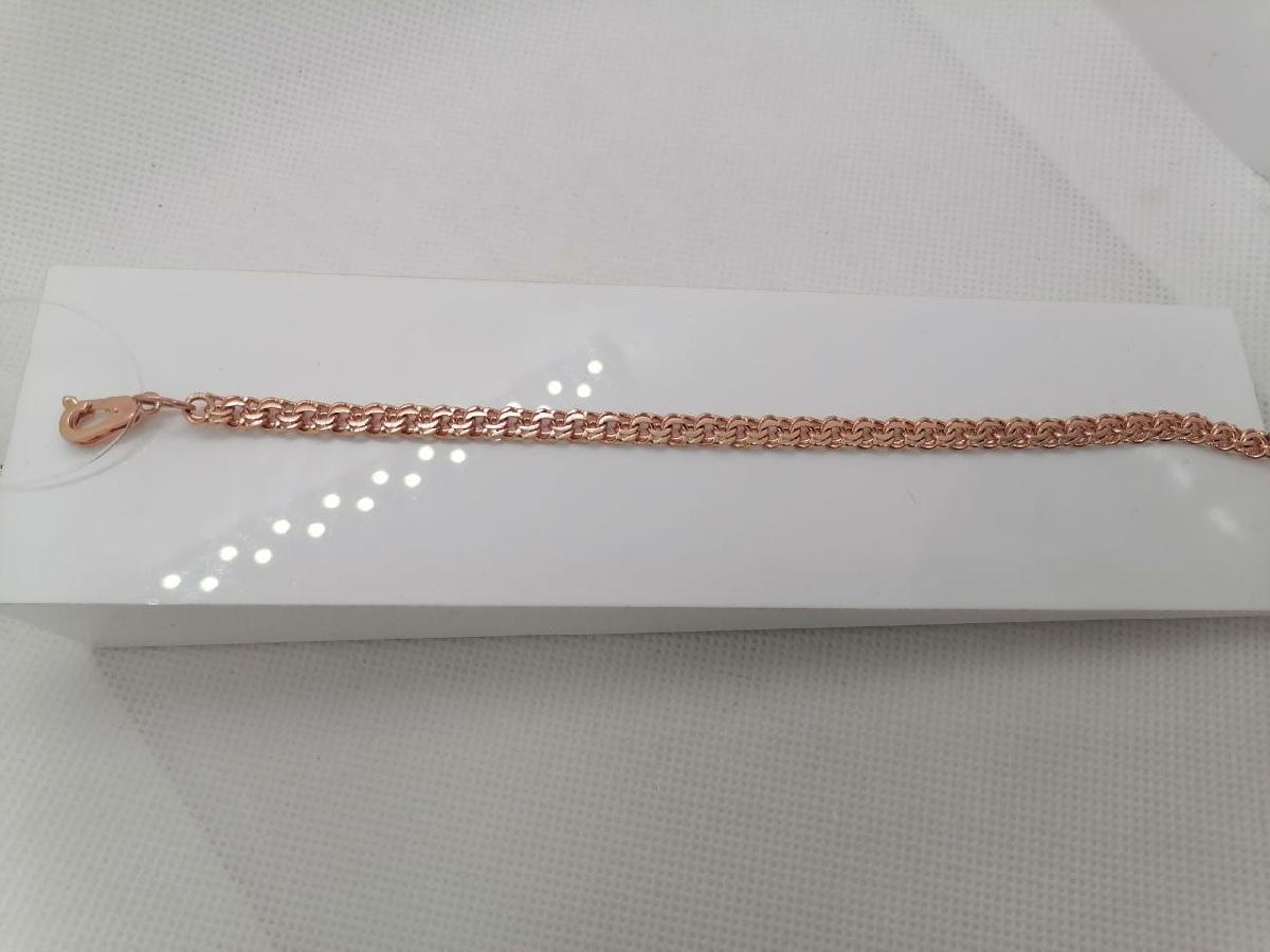 1600081 БРАСЛЕТ ПОЛНОВЕСНЫЙ Бисмарк (Au 585) 1600081 БРАСЛЕТ ПОЛНОВЕСНЫЙ Бисмарк (Au 585)