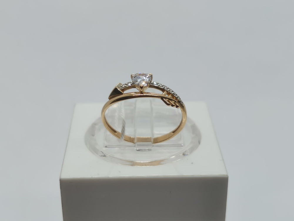 КОЛКМИ585 КОЛЬЦО С КАМНЯМИ (Au 585)