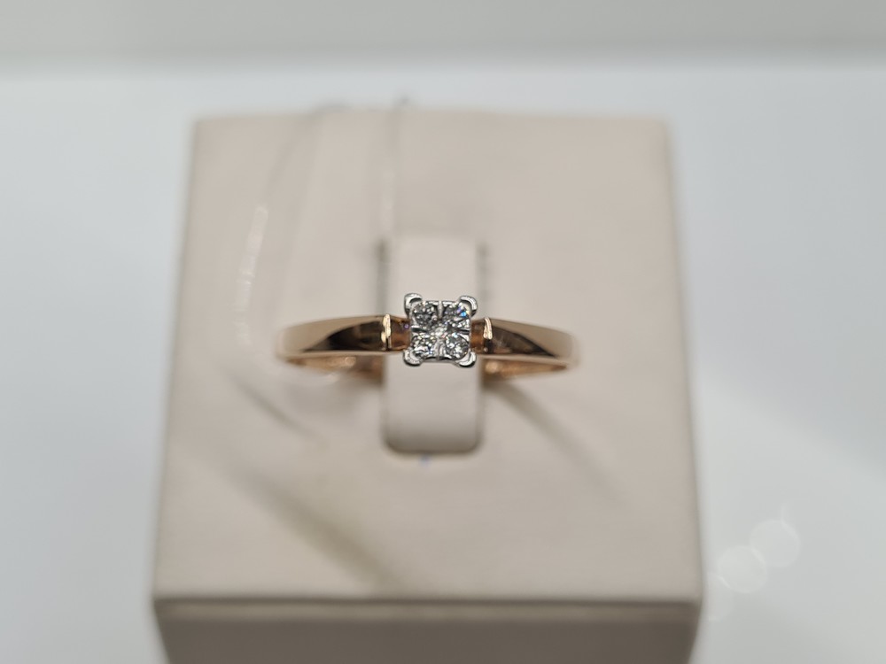 КОЛЬЦО БРИЛЛИАНТ (Au 585)