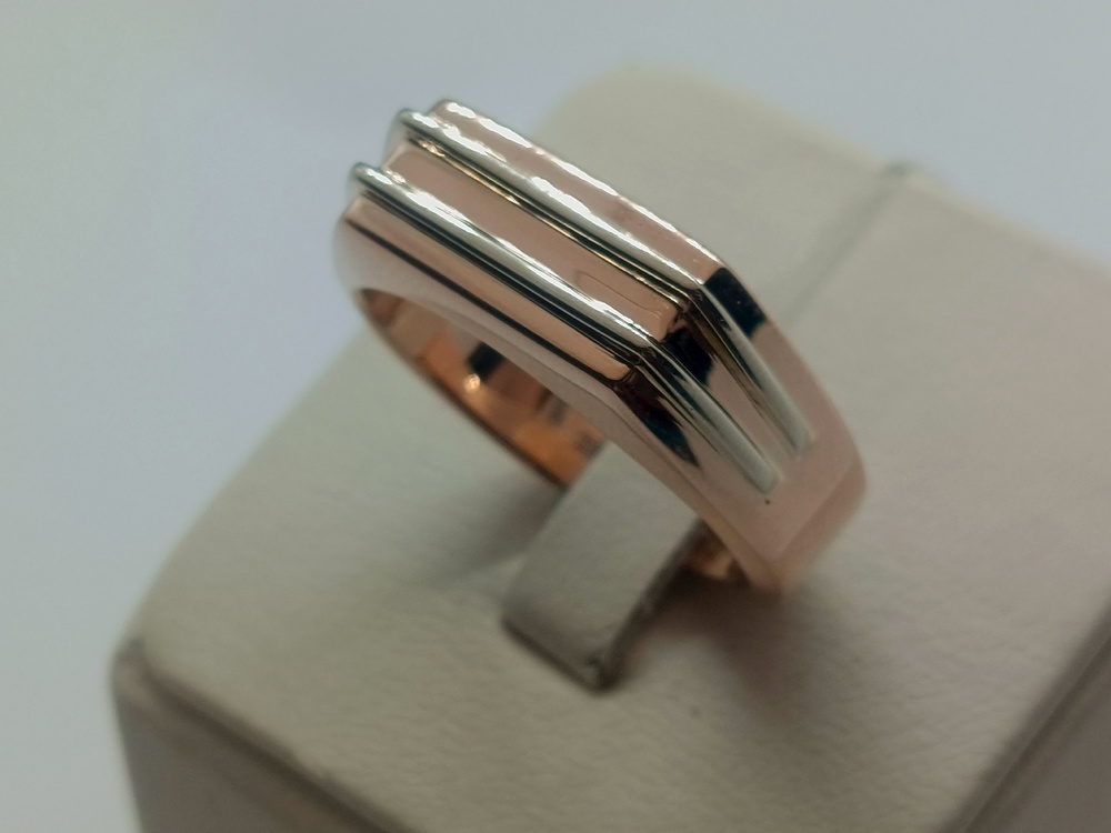 КОЛЬЦО ПЕЧАТКА без камня (Au 585)