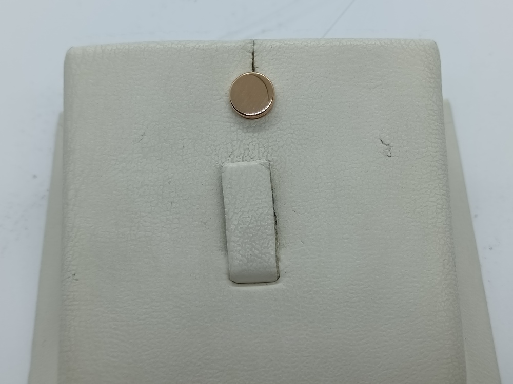 СЕРЬГИ ПУСЕТА без камня (Au 585)