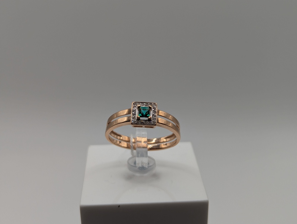 КОЛЬЦО БРИЛЛИАНТ Au 585