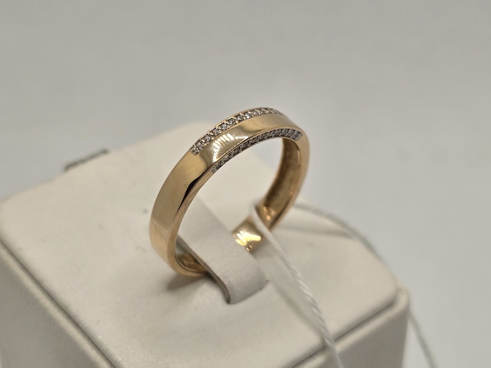 КОЛКМИ585 КОЛЬЦО С КАМНЯМИ (Au 585)